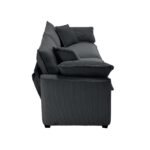 Elegant Grey Corduroy Modern Sofa – Comfortable & Stylish Living Room Centerpiece - Image 7