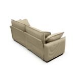 Tan Corduroy 2-Seater Sofa with 4 Pillows - Deep Seating - Image 8