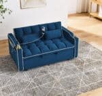 Ultimate Velvet Foldable Sofa Bed – Modern, Versatile & Premium - Image 3