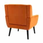 Elegant Velvet Accent Chair - Comfortable & Stylish Living Room Seat - Image 7