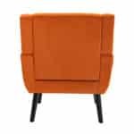Elegant Velvet Accent Chair - Comfortable & Stylish Living Room Seat - Image 9