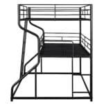 Ultimate Black Metal Triple Bunk Bed – Space-Saving, Durable & Stylish for Better Sleep & Room Organization - Image 9
