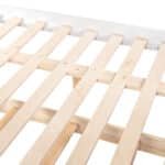 Solid Pine Full Over Full Bunk Bed with Twin Trundle - White - Image 10