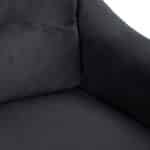 Chenille Fabric Sectional Sofa with Plush Cushions - Gray - Image 11