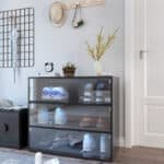 Premium Black Glass Shoe Cabinet with RGB LED Lights – Elegant & Space-Saving Storage Solution - Image 2