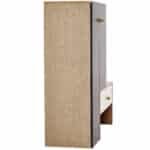 MDF Shoe Storage Bench with Adjustable Shelves and Drawer - White & Gray - Image 8