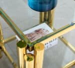 Ultimate Gold Tempered Glass Side Table – Modern & Premium Design - Image 6