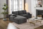 Ultimate Grey Modular L-Shape Sofa – Modern, Comfortable, Easy-Setup Sectional for Stylish Living Rooms - Image 6