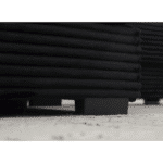 Corduroy L-Shaped Modular Sofa with Left Chaise Daybed and 8 Throw Pillows - Black - Image 11