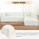 Ultimate Beige Chenille Sofa – Premium Modular Living Room Set - Image 7