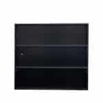Premium Black Glass Shoe Cabinet with RGB LED Lights – Elegant & Space-Saving Storage Solution - Image 6