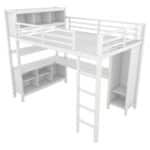 Ultimate Full Metal Loft with Storage – Heavy Duty, Space-Saving Design for Kids, Teens & Adults - Image 7