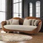 Fabric Corner Sofa with Adjustable Features - Two Seater - Modern Design - Image 4
