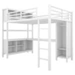 Ultimate Full Metal Loft with Storage – Heavy Duty, Space-Saving Design for Kids, Teens & Adults - Image 11