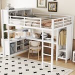 Ultimate Full Metal Loft with Storage – Heavy Duty, Space-Saving Design for Kids, Teens & Adults - Image 3