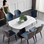 Premium Variable Round Telescopic Dining Table – Elegant, Space-Saving & Versatile for Any Home - Image 3