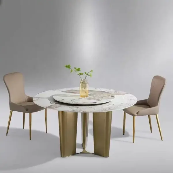 Luxury Rotating Dining Table - Elegant, Functional, Premium Quality for Seamless Entertaining