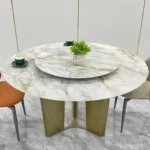 Luxury Rotating Dining Table - Elegant, Functional, Premium Quality for Seamless Entertaining - Image 5