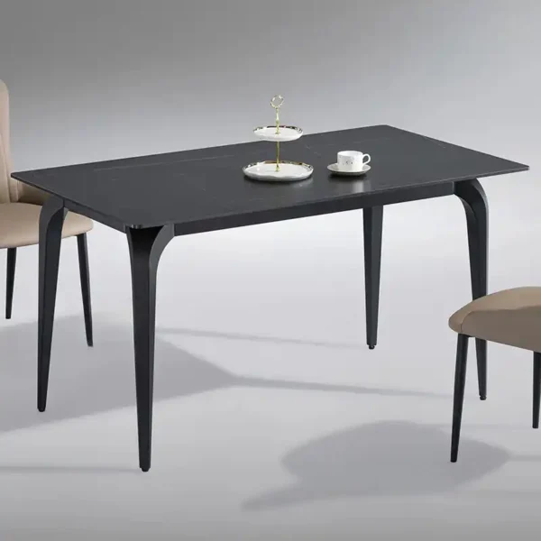 Italian Light Luxury Rock Rectangle Slab Dining Table