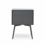 Rubberwood Mid-Century Modern Side Table - Natural Finish - Image 6