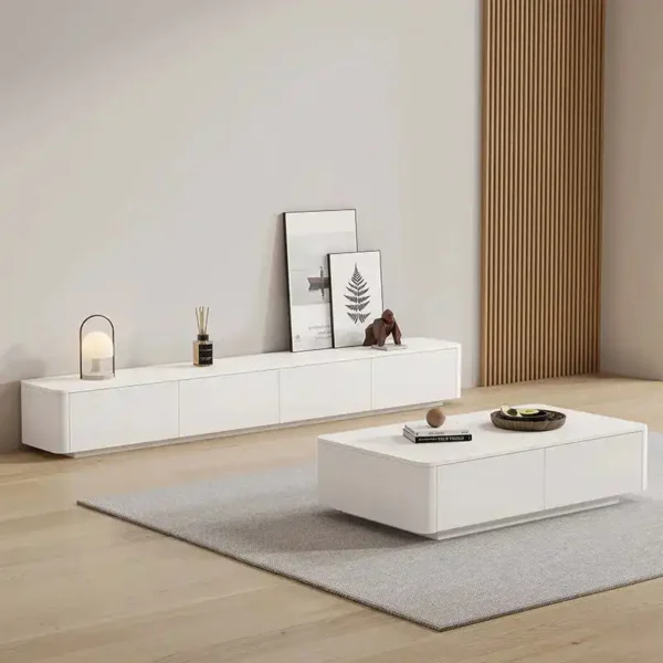 Antique Modern Wall Mounted Wooden TV Stand Furniture for Home Office & Living Room Lift Feature