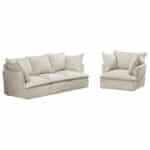Ultimate Beige Chenille Sectional - Luxurious Comfort & Modern Style for Your Living Room - Image 10