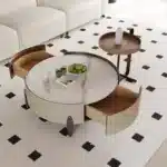 Ultimate Snow White Leather Coffee Table – Elegant, Durable & Modern Living Room Centerpiece - Image 7