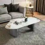 Premium Special-Shaped Slate Coffee Table – Modern, Elegant & Durable for Your Living Room - Image 7