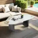 Premium Special-Shaped Slate Coffee Table – Modern, Elegant & Durable for Your Living Room - Image 6