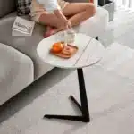 Elegant Black Marble Coffee Table - Modern Luxury & Minimalist Design - Image 2