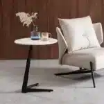 Elegant Black Marble Coffee Table - Modern Luxury & Minimalist Design - Image 3