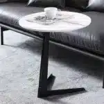 Elegant Black Marble Coffee Table - Modern Luxury & Minimalist Design - Image 4