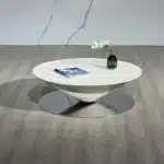 Marble Top Nordic Coffee Table - Elegant Modern Living Room Centerpiece