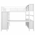 Ultimate Full Metal Loft with Storage – Heavy Duty, Space-Saving Design for Kids, Teens & Adults - Image 12