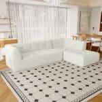 Ultimate Beige Chenille Sofa – Premium Modular Living Room Set