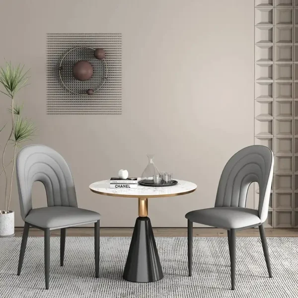 Modern Minimalist Light Luxury Commercial Hotel Negotiation Chairs Home High-end Dining Chairs
