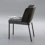 Ergonomic Upholstered Dining Chair with Elegant Design - Versatile Color Options - Image 4