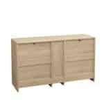Natural Rattan Storage Cabinet with 9 Drawers and Metal Handles - Elegant Design - Image 7