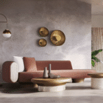 Suede L-Shaped Sectional Sofa with Low-Arm Design - Customizable Colors - Image 3