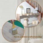 Modern Step-Block Console Table - Stylish & Durable Entryway Solution - Image 11