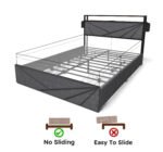 Ultimate Storage Headboard with Charging Station – Premium Space-Saving & Convenient Power Hub - Image 5