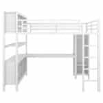 Ultimate Full Metal Loft with Storage – Heavy Duty, Space-Saving Design for Kids, Teens & Adults - Image 5
