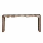 Modern Step-Block Console Table - Stylish & Durable Entryway Solution - Image 7
