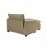 Ultimate Tan Corduroy Lounge Chair - Stylish, Comfortable, and Ergonomic for Your Home - Image 8
