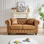 Ultimate Tech Fabric Chesterfield Sofa – Stylish, Durable & Comfortably Elegant - Image 7