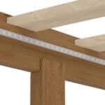 Elegant Queen Size Wood Platform Bed – Solid Pine, No Box Spring Needed - Image 7