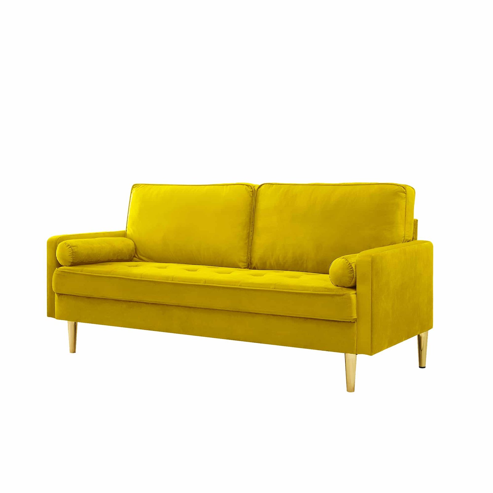 Thickened Velvet Sofa with Silky Touch - Pure Color
