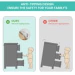 Ultimate Wavy Wooden Dresser - Elegant Storage Solution with Unique Wave Drawers - Image 12