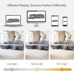 Chenille L-Shaped Sectional Sofa with Oversized Chaise and 2 Pillows - Multiple Colors - Image 8