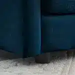 Chenille U-Shaped Modular Sofa with Reversible Chaise and Double Ottomans - Gray - Image 15